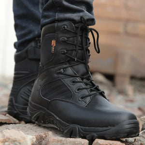 Winter Autumn Men Military Boots Quality Special Force Tactical Desert Combat Ankle Army Work Boots