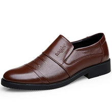 Load image into Gallery viewer, Men-Casual-Business-Dress-Shoes-Leather