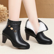 Load image into Gallery viewer, gktinoo-New Fashion-Female Short Boots-Thick Heel- Genuine Leather