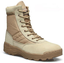 Load image into Gallery viewer, Men-Desert Military Tactical Boots-Men Work SWAT Army-Boot